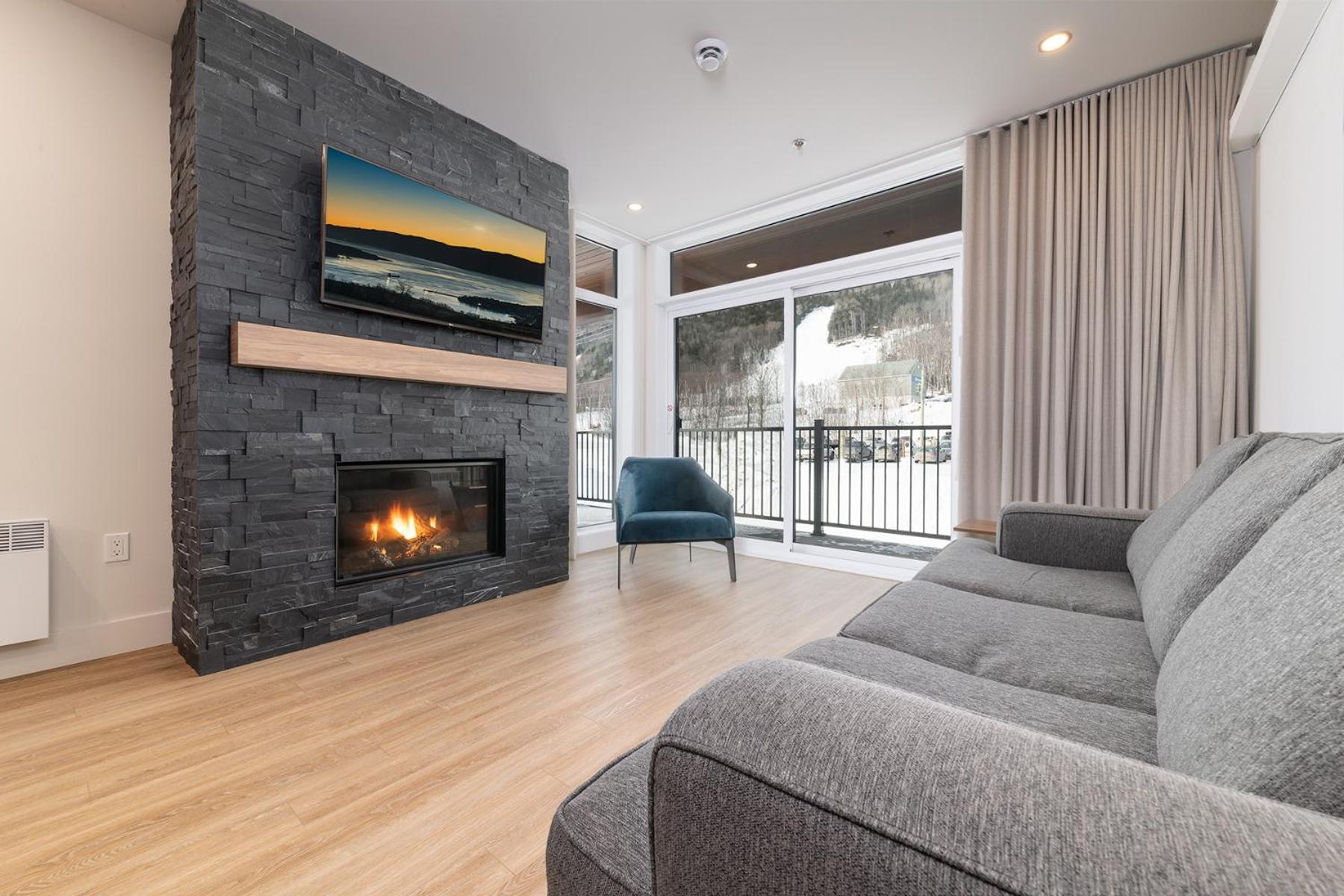 Les Appartements Du Massif De Charlevoix Petite-Riviere-Saint-Francois Rom bilde